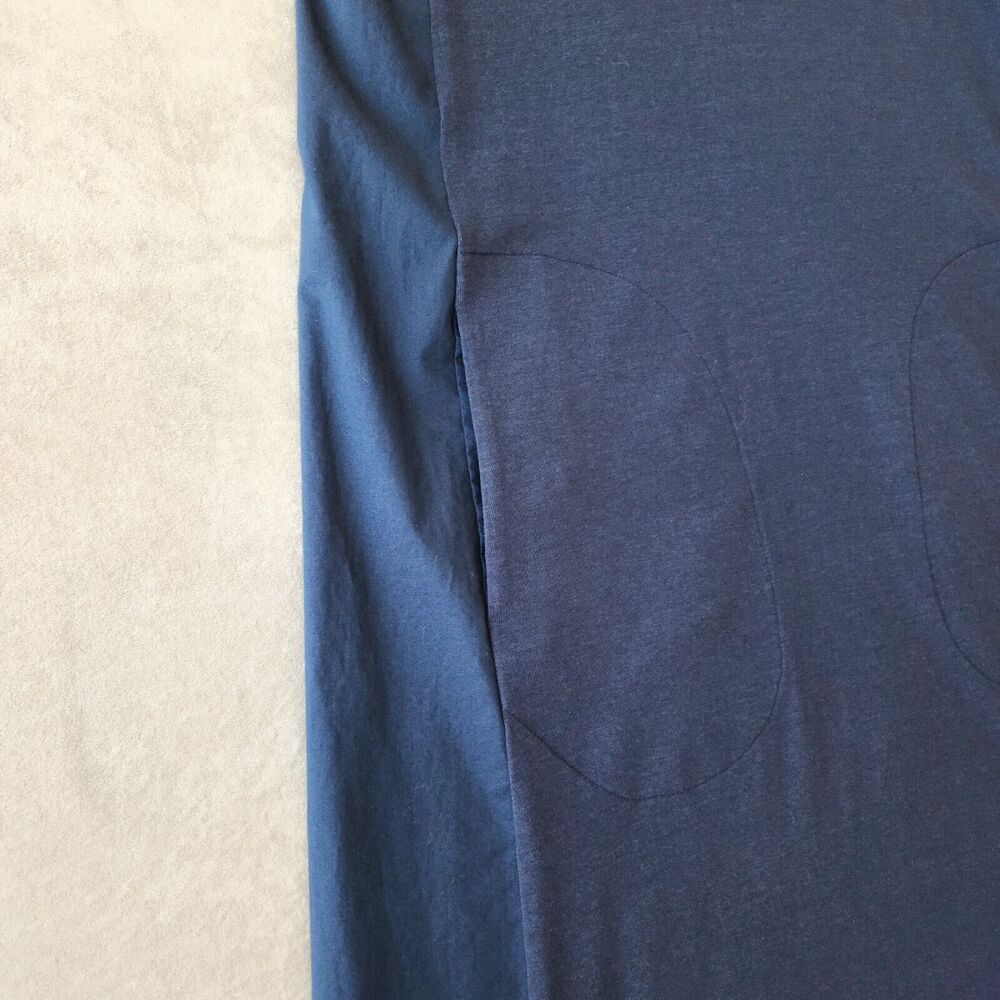 Hinson Wu Christy Dress Knit Jersey A-line Navy Dress pockets SMALL MSRP: $200 - Picture 7 of 11